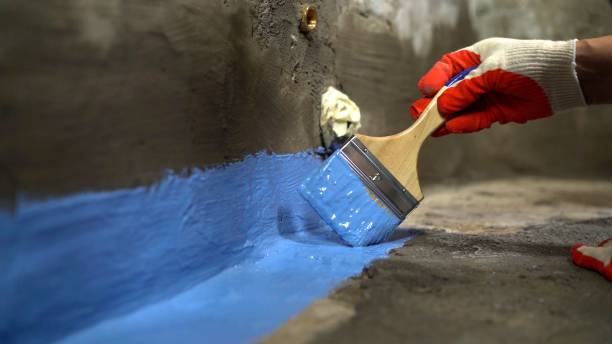 Commercial Waterproofing project at a Gainesboro, TN business property by SJ Waterproofing Pros